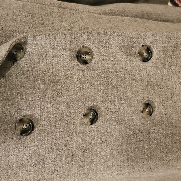 ELLEN TRACY 100% Lambs Wool Grey Blazer..size 14. Excellent Condition..free Ship - Picture 4 of 7